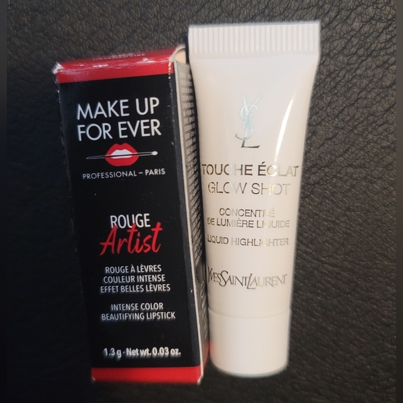 ❌️SOLD - 🔴2/$15 - YSL + MAKEUP FOREVER MINIS BUNDLE - Picture 2 of 3